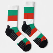 Athletic Crew Sock met vlag van Bulgarije Sokken (Rechts)