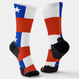 Athletic Crew Sock met vlag van Chili Sokken