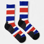 Athletic Crew Sock met vlag van Costa Rica Sokken (Rechts)