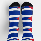 Athletic Crew Sock met vlag van Cuba Sokken (Top)