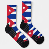 Athletic Crew Sock met vlag van Cuba Sokken (Rechts)