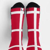 Athletic Crew Sock met vlag van Denemarken Sokken (Top)