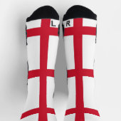 Athletic Crew Sock met vlag van Engeland, Verenigd Sokken (Top)