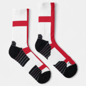 Athletic Crew Sock met vlag van Engeland, Verenigd Sokken (Rechts)