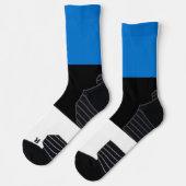 Athletic Crew Sock met vlag van Estland Sokken (Links)