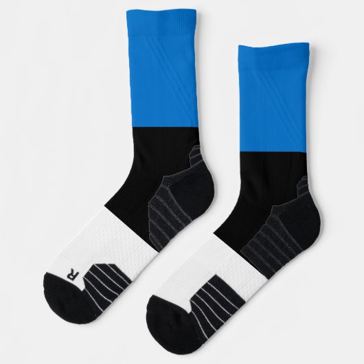 Athletic Crew Sock met vlag van Estland Sokken (Links)