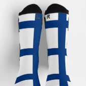 Athletic Crew Sock met vlag van Finland Sokken (Top)