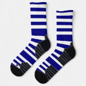 Athletic Crew Sock met vlag van Griekenland Sokken (Links)