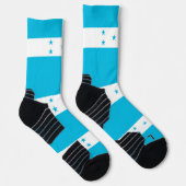 Athletic Crew Sock met vlag van Honduras Sokken (Rechts)