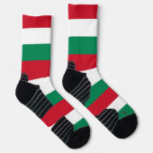 Athletic Crew Sock met vlag van Hongarije Sokken (Rechts)