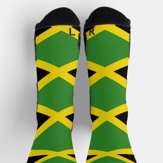 Athletic Crew Sock met vlag van Jamaica Sokken (Top)
