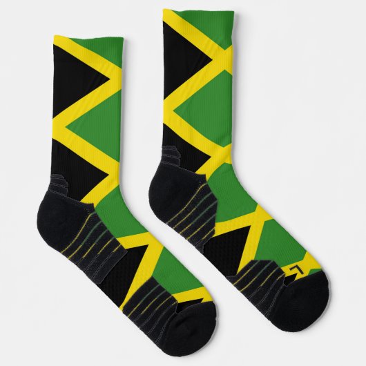 Athletic Crew Sock met vlag van Jamaica Sokken (Rechts)