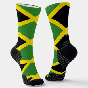 Athletic Crew Sock met vlag van Jamaica Sokken