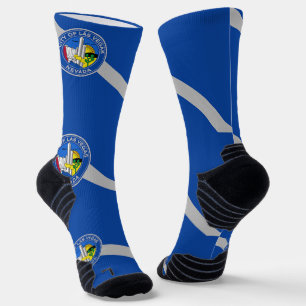 Athletic Crew Sock met vlag van Las Vegas Sokken
