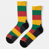 Athletic Crew Sock met vlag van Litouwen Sokken (Links)