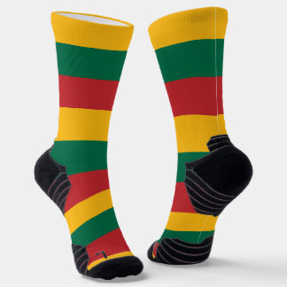 Athletic Crew Sock met vlag van Litouwen Sokken