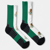 Athletic Crew Sock met vlag van Mexico Sokken (Rechts)
