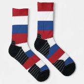Athletic Crew Sock met vlag van Nederland Sokken (Rechts)