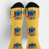 Athletic Crew Sock met vlag van New Jersey Sokken (Top)