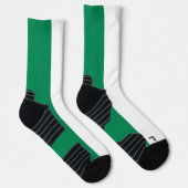 Athletic Crew Sock met vlag van Nigeria Sokken (Rechts)