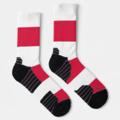 Athletic Crew Sock met vlag van Polen Sokken (Rechts)