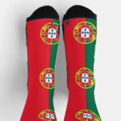 Athletic Crew Sock met vlag van Portugal Sokken (Top)