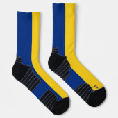 Athletic Crew Sock met vlag van Roemenië Sokken (Rechts)