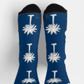 Athletic Crew Sock met vlag van South Carolina Sokken (Top)