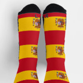 Athletic Crew Sock met vlag van Spanje Sokken (Top)