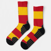 Athletic Crew Sock met vlag van Spanje Sokken (Links)