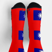 Athletic Crew Sock met vlag van Taiwan Sokken (Top)