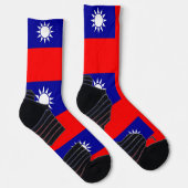 Athletic Crew Sock met vlag van Taiwan Sokken (Rechts)