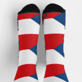 Athletic Crew Sock met vlag van Tsjechië Sokken (Top)