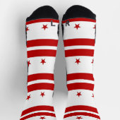 Athletic Crew Sock met vlag van Washington DC Sokken (Top)
