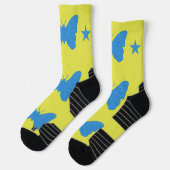 Athletic Crew Sock with flag of Bady Bassit Sokken (Links)