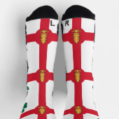 Athletic Crew Sock with flag of Montreal, Canada Sokken (Top)