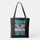 Athletic Director Multitasker Teacher Coach Skill Tote Bag (Achterkant)