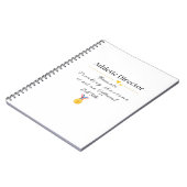 Athletic Director Notitieboek (Linkerzijde)