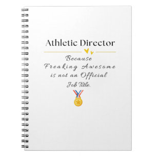 Athletic Director Notitieboek