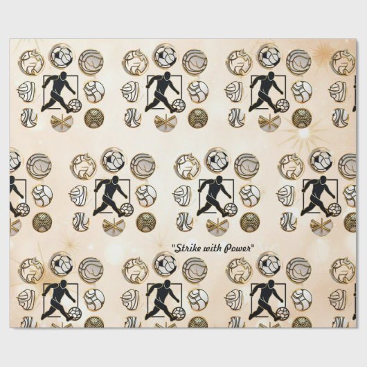 "Athletic Edge" Cadeaupapier (Vlak)