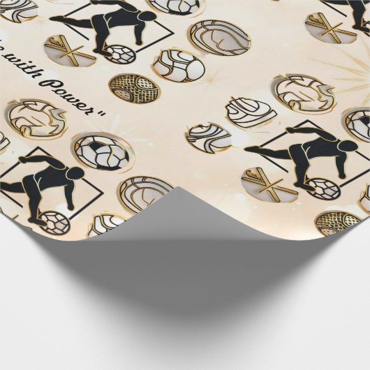 "Athletic Edge" Cadeaupapier (Hoek)