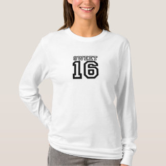Athletic geïnspireerd Sweet 16 T-shirt