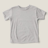 Athletic Grey Tri-blend Peuter T-shirt (Design voorkant)