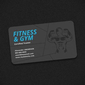 Athletic Gym & Fitness - Trainer Visitekaartje