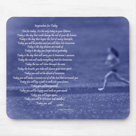 Athletic Inspiration for Today Muismat (Voorkant)