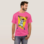 Athletic Jesus Slam Dunk T-shirt (Voorkant volledig)