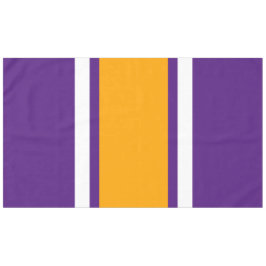 Athletic Royal Paarse Sinaasappel White Racing Str Tafelkleed