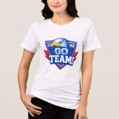 Athletic School Spirit Shirt – Mascot & Team Pride (Voorkant)