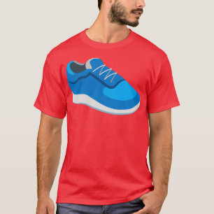 Athletic Shoe Runner Sneaker Tennis S T-shirt