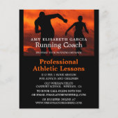 Athletic Silhouettes, Athletics Lesson Advert Flyer (Voorkant)